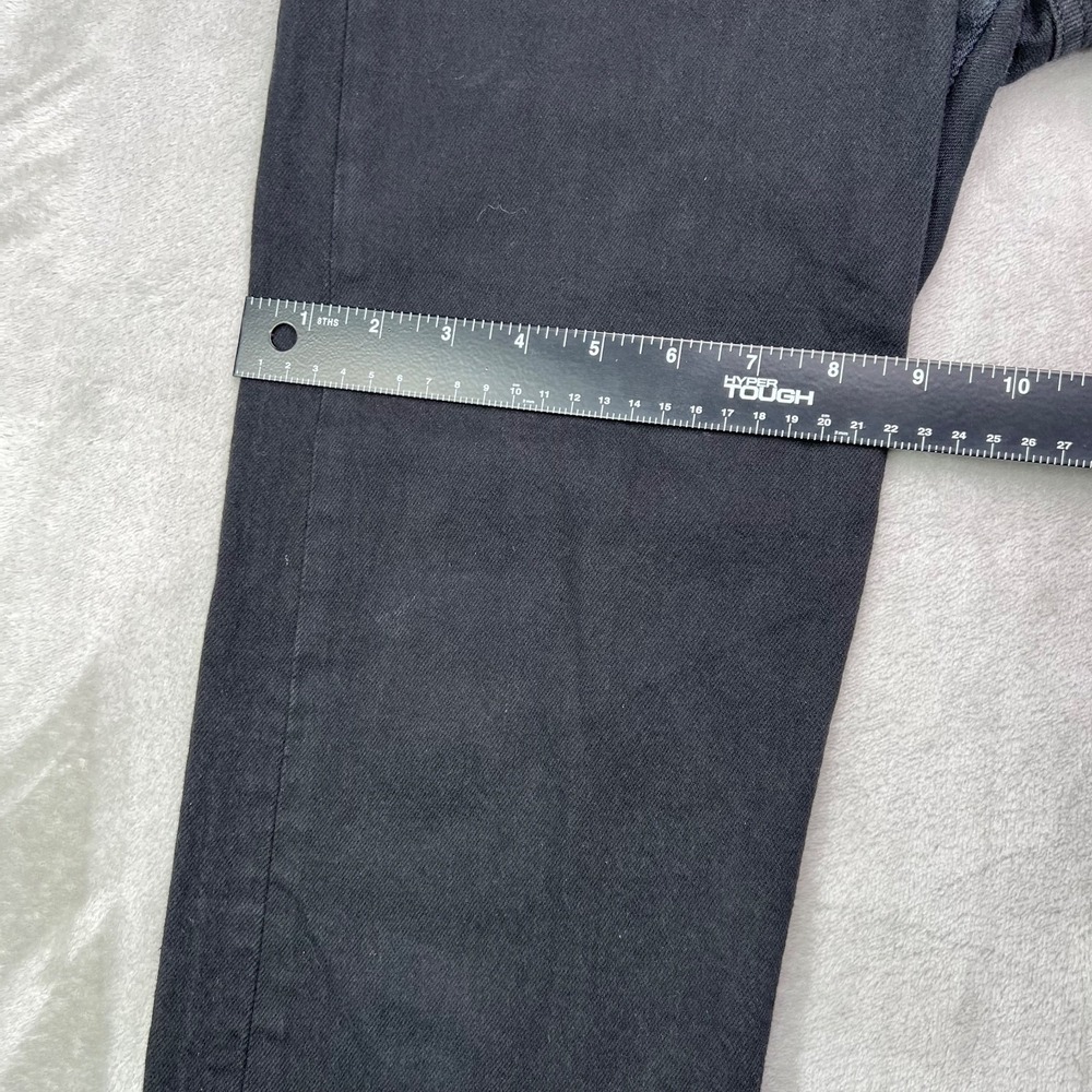 Levis Premium Jeans Womens 26 Black Wedgie Straight American Button Fly Denim - Picture 7 of 14